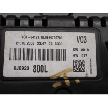 Recambio de cuadro instrumentos para seat ibiza (6j5) stylance / style referencia OEM IAM 6J0920800L 6J0920800L 