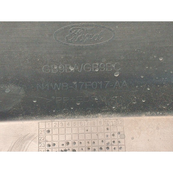 Recambio de paragolpes delantero para ford ranger (tke) 2.0 ecoblue 4x4 referencia OEM IAM N1WB17C831HAW  