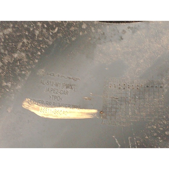 Recambio de paragolpes trasero para kia picanto iii (ja) 1.2 mpi referencia OEM IAM 86611G6CA0  