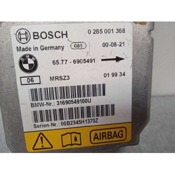 Recambio de centralita airbag para bmw serie 3 berlina (e46) 1.9 cat referencia OEM IAM 65776905491 6905491 