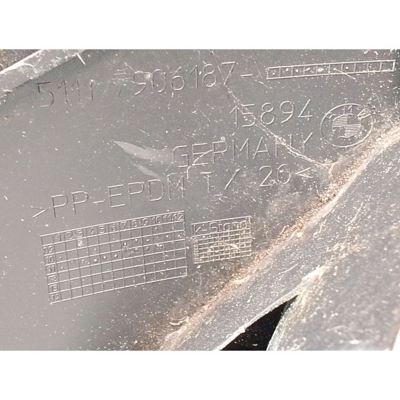 Recambio de paragolpes delantero para bmw 5 (f10) 535 d referencia OEM IAM 51117906188  