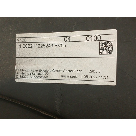 Recambio de paragolpes delantero para volkswagen tiguan (ad1, ax1) 2.0 tdi 4motion referencia OEM IAM 5NA807221C  