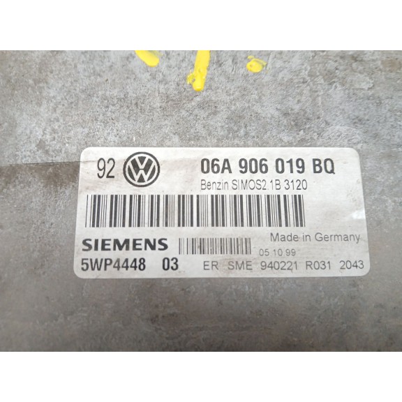 Recambio de centralita motor uce para volkswagen golf iv (1j1) 1.6 referencia OEM IAM 06A906019BQ 5WP444803 
