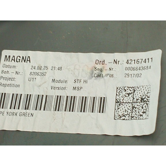 Recambio de paragolpes trasero para bmw x1 (u11) sdrive 18 d referencia OEM IAM 511200101  