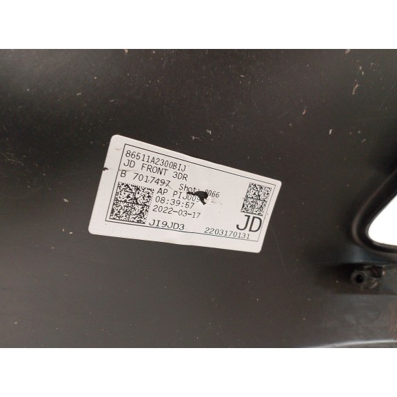 Recambio de paragolpes delantero para kia ceed 1.6 crdi cat referencia OEM IAM 86511A2300  