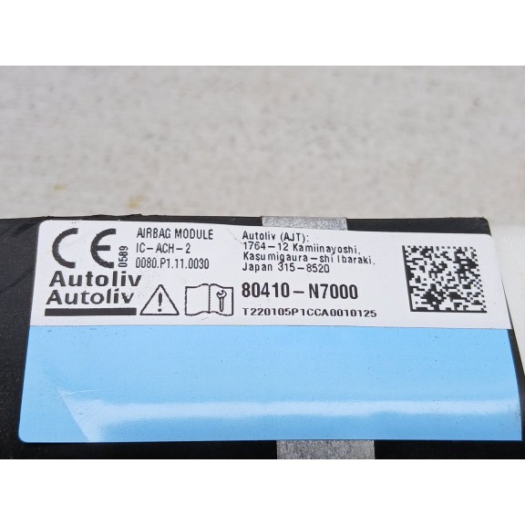 Recambio de airbag cortina delantero izquierdo para hyundai tucson (nx4e, nx4a) 1.6 t-gdi referencia OEM IAM 80410n7000  