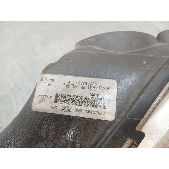 Recambio de faro derecho para ford focus iii 1.0 ecoboost referencia OEM IAM BM5113W029AJ  