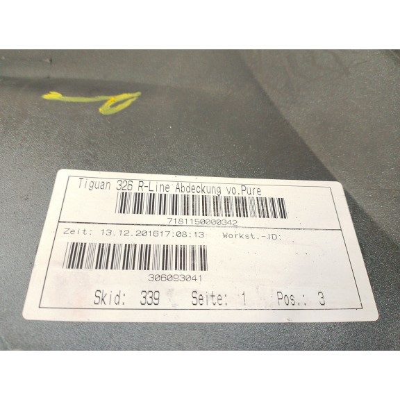 Recambio de paragolpes delantero para volkswagen tiguan (5n_) 2.0 tdi referencia OEM IAM 5NA807221B  