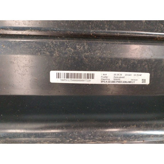 Recambio de spoiler paragolpes trasero para audi q3 (f3b) 45 tfsi quattro referencia OEM IAM 83A807521D  