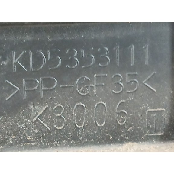 Recambio de panel frontal para mazda cx-5 (ke, gh) 2.2 d (ke2fw) referencia OEM IAM KD5353111  