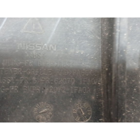 Recambio de rejilla delantera para nissan cube (z12) 1.6 16v referencia OEM IAM 620701FA0A 620721FA0A 