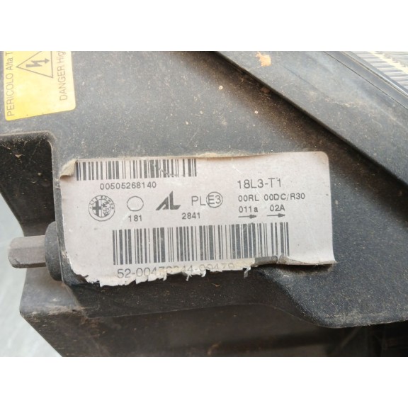 Recambio de faro izquierdo para alfa romeo giulietta (940_) 2.0 jtdm (940fxq1a, 940fyc1a) referencia OEM IAM 00505268140  