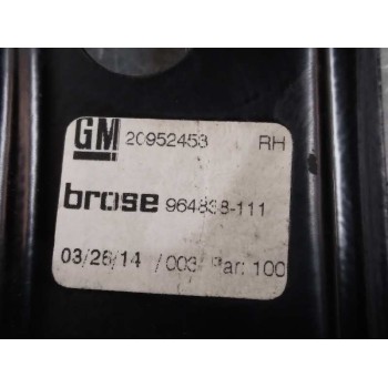 Recambio de elevalunas delantero derecho para opel insignia berlina expression referencia OEM IAM 964838111 ELÉCTRICO 7 PINES