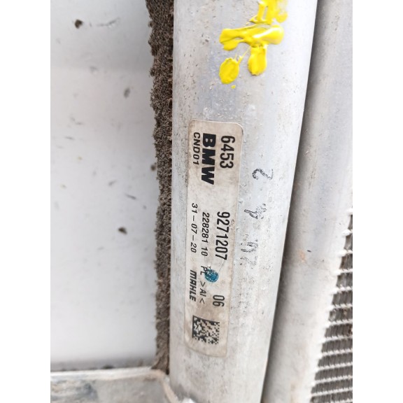 Recambio de condensador aire acondicionado para bmw 1 (f40) 116 d referencia OEM IAM 9271207 22828110 