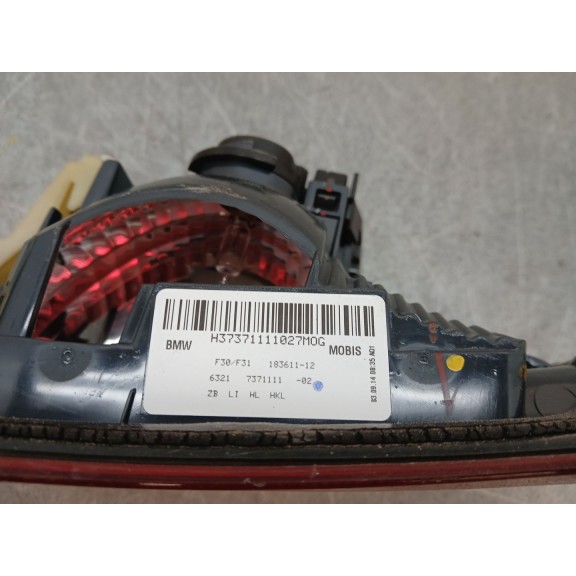 Recambio de piloto trasero izquierdo interior para bmw 3 (f30, f80) 318 d referencia OEM IAM H37371111027M0G  