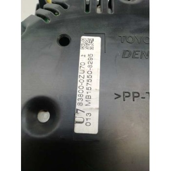 Recambio de cuadro instrumentos para toyota auris 1.4 turbodiesel cat referencia OEM IAM 838000ZU70 838000ZU70 