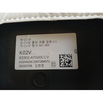 Recambio de guarnecido puerta trasera derecha para kia niro ii (sg2) 1.6 gdi hybrid referencia OEM IAM 83308AT000CCV  