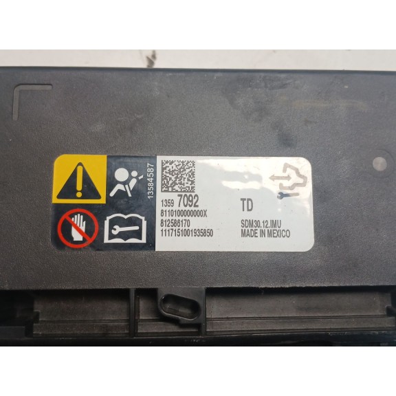 Recambio de kit airbag para opel corsa e 120 aniversario referencia OEM IAM  5 PUERTAS 