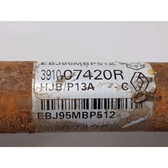 Recambio de transmision delantera derecha para renault captur ii (hf_) blue dci 115 (hfad) referencia OEM IAM 391007420R EBJ95MB