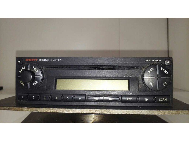Recambio de sistema audio / radio cd para seat ibiza (6l1) cool referencia OEM IAM 6L0035156  