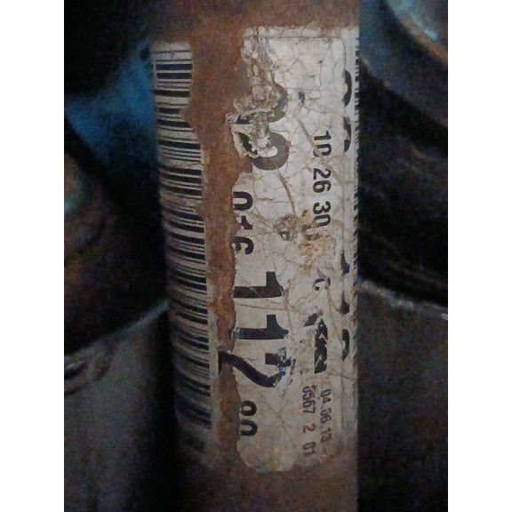 Recambio de transmision delantera derecha para peugeot 208 i (ca_, cc_) 1.2 vti 82 referencia OEM IAM 9801611280  