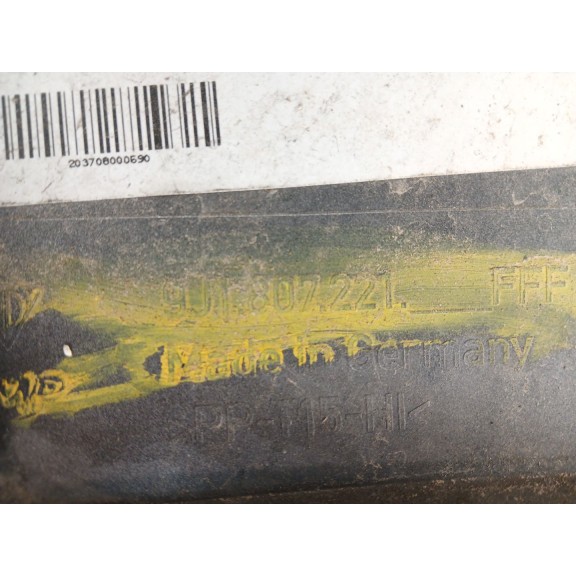Recambio de paragolpes delantero para porsche taycan (y1a) turbo referencia OEM IAM 9J1807221  
