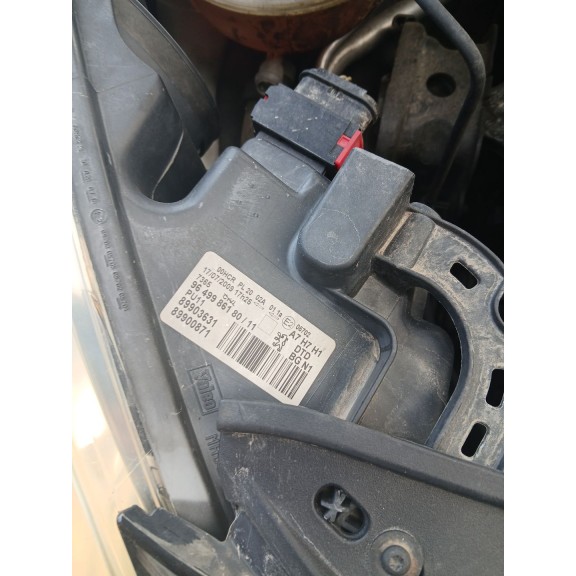 Recambio de faro derecho para peugeot 207/207+ (wa_, wc_) 1.6 hdi referencia OEM IAM   