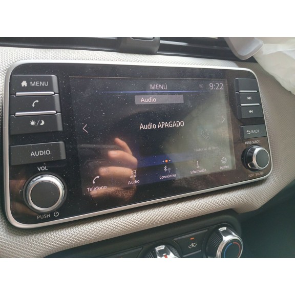 Recambio de pantalla multifuncion para nissan micra v (k14) 1.5 dci referencia OEM IAM   