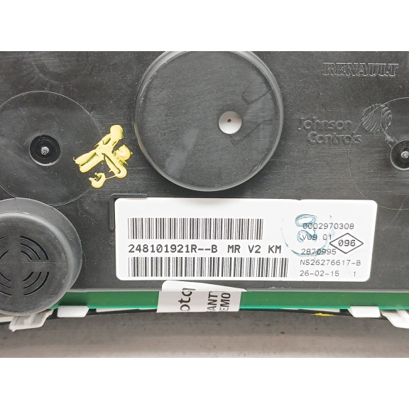 Recambio de cuadro instrumentos para dacia sandero ii tce 90 (b8m1, b8ma) referencia OEM IAM 248101921r  