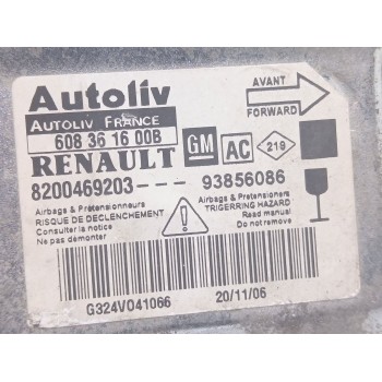 Recambio de kit airbag para nissan primastar furgoneta (x83) 2.0 dci 115 referencia OEM IAM 8200136277a  