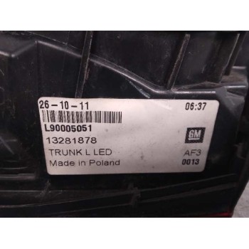 Recambio de piloto trasero izquierdo interior para opel astra j gtc sport referencia OEM IAM 13281878 L90005051 