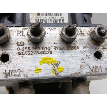 Recambio de abs para nissan qashqai i (j10, nj10) 1.6 dci referencia OEM IAM 47660bb50a  0265252020