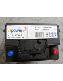 Recambio de bateria para peugeot 3008 1.6 hdi fap referencia OEM IAM 65 ah nuevo vt power 2