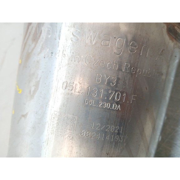 Recambio de filtro de particulas para seat leon (kl1, klg) 2.0 tdi referencia OEM IAM 05L131701F 05L131701G 