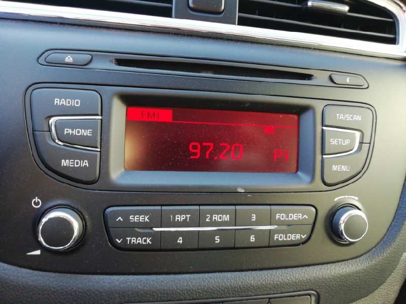 Recambio de sistema audio / radio cd para kia ceed drive referencia OEM IAM   