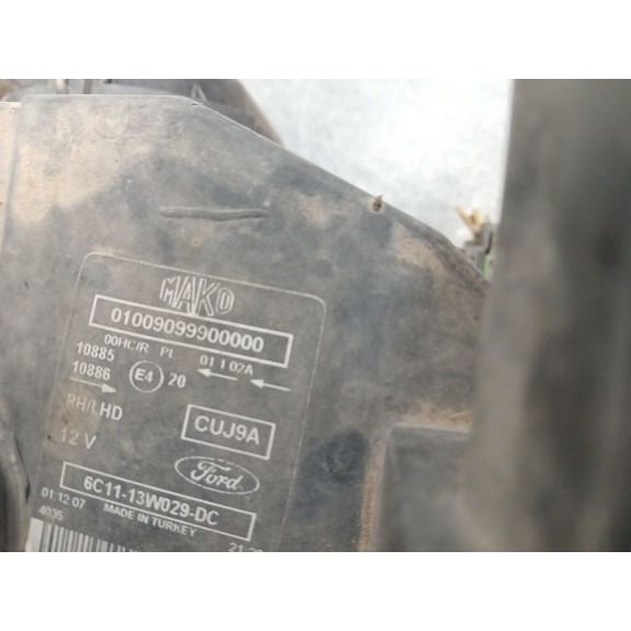 Recambio de faro derecho para ford transit furgoneta (fa_ _) 2.2 tdci referencia OEM IAM 6C1113W029DC  
