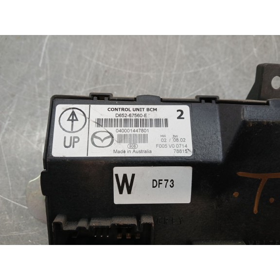 Recambio de centralita motor uce para mazda 2 lim. (de) 1.3 style (5-ptas.) referencia OEM IAM D65267560E 040001447801 F005V0071