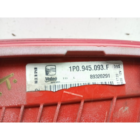 Recambio de piloto trasero izquierdo interior para seat leon (1p1) reference referencia OEM IAM 1p0945093f 89320291 
