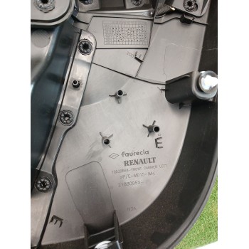 Recambio de guarnecido puerta delantera izquierda para renault clio v referencia OEM IAM 2188095X SIN BOTONERA 