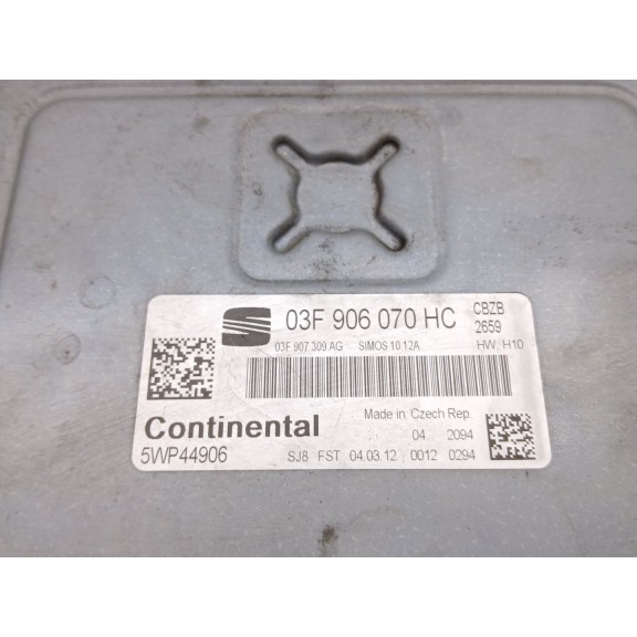 Recambio de centralita motor uce para seat leon (1p1) reference referencia OEM IAM 03f906070hc  