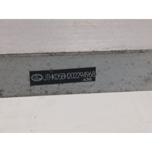 Recambio de refuerzo paragolpes trasero para lexus ct (zwa10_) 200h (zwa10_) referencia OEM IAM JTHKD5BH202294968  