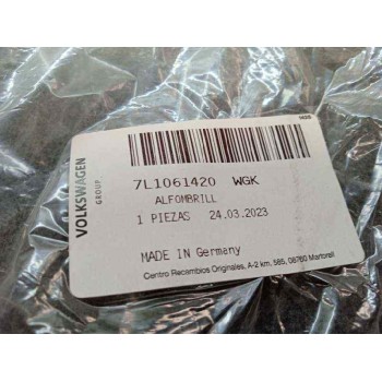 Recambio de moqueta para volkswagen t6.1 multivan (sh) referencia OEM IAM 7L1061420WGK DELANTERAS 2019>> ALFOMBRILLAS