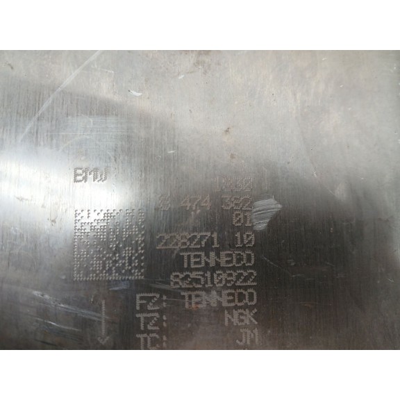 Recambio de catalizador para bmw 1 (f40) 116 d referencia OEM IAM 22827110  