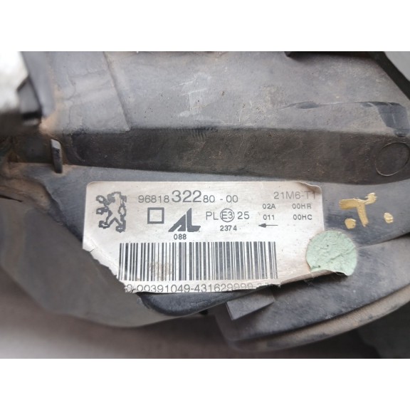Recambio de faro derecho para peugeot 307 (3a/c) 1.6 hdi referencia OEM IAM 9681832280  