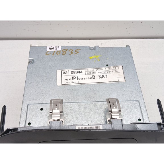 Recambio de sistema audio / radio cd para seat leon (1p1) fr referencia OEM IAM 1P1035186B  