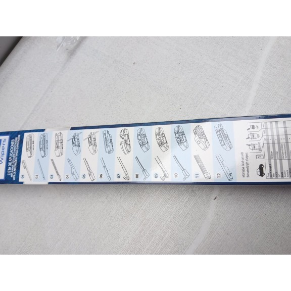 Recambio de escobilla limpia para peugeot 3008 referencia OEM IAM flexible cgaf2665  65 cm 26´´