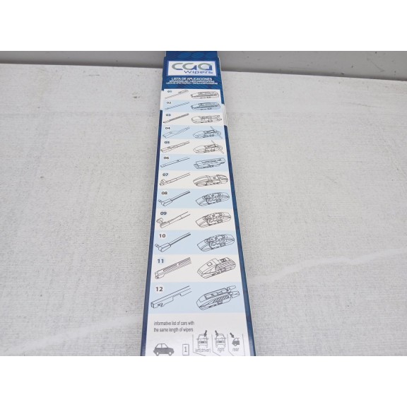 Recambio de escobilla limpia para peugeot 3008 referencia OEM IAM cgaf2460  60 cm 24´´ flexible