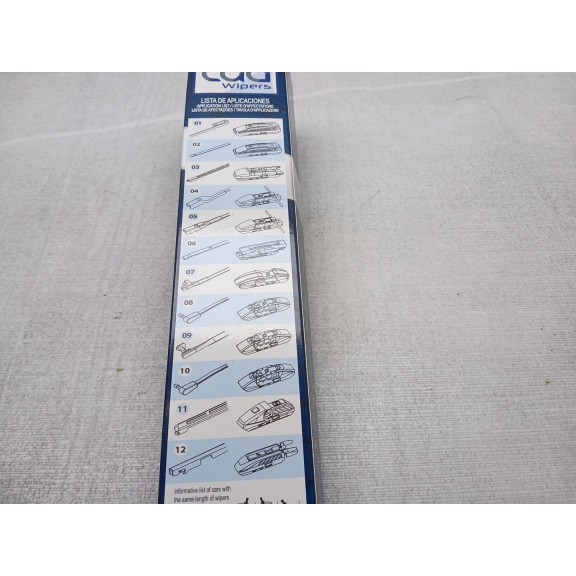 Recambio de escobilla limpia para peugeot 3008 referencia OEM IAM cgaf2153  53 cm 21´´ flexible