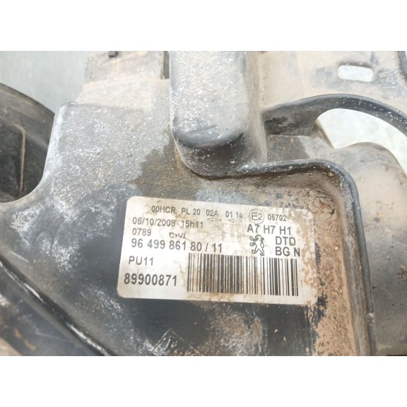 Recambio de faro derecho para peugeot 207/207+ (wa_, wc_) 1.4 referencia OEM IAM   