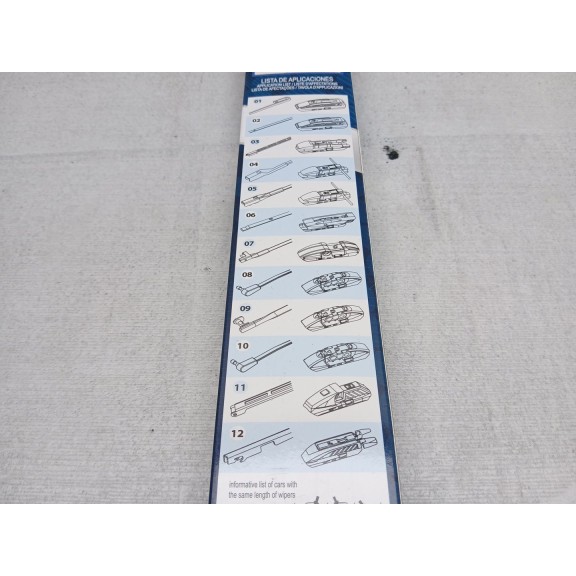 Recambio de escobilla limpia para peugeot 3008 referencia OEM IAM cgaf2050  50 cm 20´´ flexible